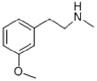 MC98686 [2-(3-METHOXY-PHENYL)-ETHYL]-METHYL-AMINE 33543-62-3 3-甲氧基-N-甲基-苯乙胺