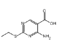 MC87136 4-Amino-5-carboxy-2-ethylmercaptopyrimidine 89853-87-2 4-Amino-5-carboxy-2-ethylmercaptopyrimidine