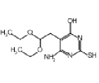 MC75948 6-Amino-5(2,2-diethoxyethyl)-4-hydroxy-2-mercaptopyrimidine 7400-05-7 6-Amino-5(2,2-diethoxyethyl)-4-hydroxy-2-mercaptopyrimidine