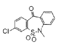 MC97661 3-Chloro-6-methyl-dibenzo[c,f][1,2]thiazepin-11(6H)-one 5,5-Dioxide 26638-53-9 3-Chloro-6-methyl-dibenzo[c,f][1,2]thiazepin-11(6H)-one 5,5-Dioxide