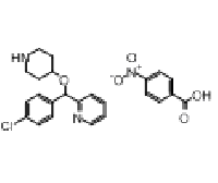 MC94713 4-[(4-Chlorophenyl)-2-pyridylmethoxy]piperidine p-Nitrobenzoic Acid Salt 161558-45-8 4-[(4-Chlorophenyl)-2-pyridylmethoxy]piperidine p-Nitrobenzoic Acid Salt
