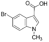 MC99761 5-Bromo-1-Methyl-1H-Indole-3-Carboxylicacid 400071-95-6 1-甲基-5-溴-3-吲哚甲酸