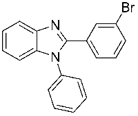 MC67938 2-(3-bromophenyl)-1-phenyl-1H-benzimidazole 760212-40-6 2-(3-溴苯基)-1-苯基-1H-苯并咪唑