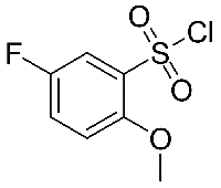 MC67426 Benzenesulfonyl chloride, 5-fluoro-2-methoxy- (9CI) 67475-56-3 5-氟-2-甲氧基苯磺酰氯