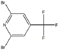 MC90006 2,6-DibroMo-4-(trifluoroMethyl)pyridine 1000152-84-0 2,6-二溴-4-三氟甲基吡啶