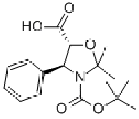 MC93902 (4S,5R)-3-(tert-Butoxycarbonyl)-2,2-dimethyl-4-phenyloxazolidine-5-carboxylic acid 143527-70-2 多烯紫杉醇侧链