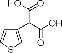 MC44493  3-噻吩丙二酸  [21080-92-2]