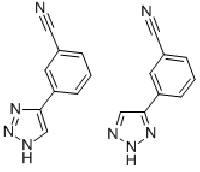 MC73520 3-(1H-1,2,3-TRIAZOL-4-YL)BENZONITRILE AND 3-(2H-1,2,3-TRIAZOL-4-YL)BENZONITRILE 550364-01-7 3-(1H-(1,2,3)三氮唑-4-基)-苯腈