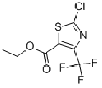 MC75831 ETHYL 2-CHLORO-4-(TRIFLUOROMETHYL)-1,3-THIAZOLE-5-CARBOXYLATE 72850-52-3 ETHYL 2-CHLORO-4-(TRIFLUOROMETHYL)-1,3-THIAZOLE-5-CARBOXYLATE