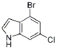 MC77845 1H-Indole, 4-broMo-6-chloro- 885519-23-3 4-溴-6-氯-1H-吲哚