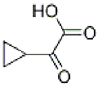 MC93632 Cyclopropaneacetic acid, .alpha.-oxo- 13885-13-7 2-环丙基-2-羰基乙酸