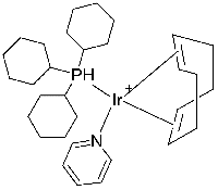 MC67256 1,5-Cyclooctadiene(Pyridine)(Tricyclohexylphosphine)Iridium(I) Hexafluorophosphate 64536-78-3 1,5-环辛二烯(吡啶)(三环己基磷化氢)铱六氟磷酸盐