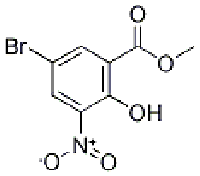 MC78661 Methyl 5-bromo-2-hydroxy-3-nitrobenzenecarboxylate 91983-31-2 5-溴-2-羟基-3-硝基-苯甲酸甲酯