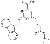 MC90417 (R)-FMOC-2-AMINO-3-(3-TERT-BUTOXYCARBONYL-PROPYLSULFANYL)-PROPIONIC ACID 102971-73-3 (R)-FMOC-2-氨基-3-(3-叔丁氧基羰基丙基)丙酸