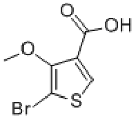 MC94804 5-BROMO-4-METHOXYTHIOPHENE-3-CARBOXYLIC ACID 162848-23-9 5-溴-4-甲氧基噻吩-3-羧酸