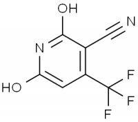 MC70813 2,6-Dihydroxy-4-(Trifluoromethyl)Nicotinonitrile 3335-46-4 2,6-Dihydroxy-4-(Trifluoromethyl)Nicotinonitrile