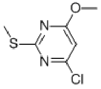 MC78134 4-Chloro-6-methoxy-2-(methylthio)pyrimidine 89466-42-2 6-甲氧基-2-甲硫基-4-氯嘧啶