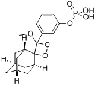 MC26943  3-(2'-螺旋金刚烷)-4-甲氧基-4-(3"-磷酰氧基)苯-1,2-二氧杂环丁烷  [122341-56-4]