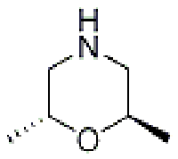 MC95183 Morpholine, 2,6-diMethyl-, (2R,6R)- 171753-74-5 2R,6R-二甲基吗啉
