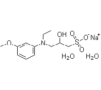 MC51037  N-乙基-N-(2-羟基-3-磺丙基)-3-甲氧基苯胺钠盐二水合物  [82692-96-4]