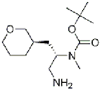MC87432 CarbaMic acid, N-[(1S)-1-(aMinoMethyl)-2-[(3R)-tetrahydro-2H-pyran-3-yl]ethyl]-N-Methyl-, 1,1-diMethylethyl ester 942145-27-9 CarbaMic acid, N-[(1S)-1-(aMinoMethyl)-2-[(3R)-tetrahydro-2H-pyran-3-yl]ethyl]-N-Methyl-, 1,1-diMethylethyl ester