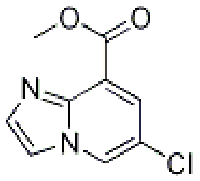 MC76160 IMidazo[1,2-a]pyridine-8-carboxylic acid, 6-chloro-, Methyl ester 760144-55-6 6-氯咪唑并[1,2-A]吡啶-8-甲酸甲酯