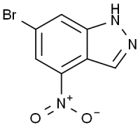 MC87060 6-BROMO-4-NITRO-1H-INDAZOLE 885518-46-7 4-硝基-6-溴-1H-吲唑