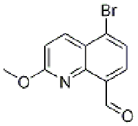 MC77885 5-broMo-2-Methoxyquinoline-8-carbaldehyde 885687-82-1 5-溴-2-甲氧基喹啉-8-甲醛