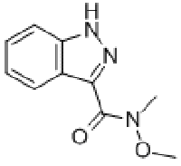 MC98980 1H-INDAZOLE-3-(N-METHOXY-METHYL)CARBAMIDE 351457-12-0 N-甲氧基-N-甲基-1H-吲唑-3-羧酰胺