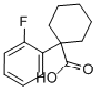 MC90810 1-(2-FLUOROPHENYL)CYCLOHEXANECARBOXYLIC ACID, 98 106795-66-8 1-(2-FLUOROPHENYL)CYCLOHEXANECARBOXYLIC ACID, 98