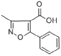 MC95177 3-METHYL-5-PHENYL-4-ISOXAZOLECARBOXYLIC ACID 17153-21-8 3-甲基-5-苯基-4-异恶唑甲酸