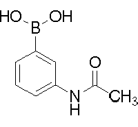 MC50775  3-乙酰胺基苯硼酸  [78887-39-5]