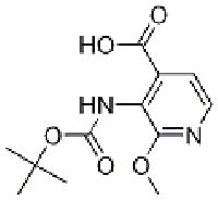 MC77476 3-(tert-butoxycarbonylaMino)-2-Methoxyisonicotinic acid 870997-82-3 3-N-BOC-氨基-2-甲氧基异烟酸