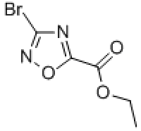 MC92220 3-BROMO-[1,2,4]OXADIAZOLE-5-CARBOXYLIC ACID ETHYL ESTER 121562-09-2 3-溴-1,2,4-恶二唑-5-甲酸乙酯
