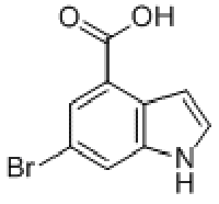 MC78214 6-BROMO-4-INDOLE CARBOXYLIC ACID 898746-91-3 6-溴-1H-吲哚-4-羧酸