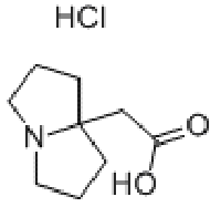 MC92538 Tetrahydro-1H-pyrrolizine-7a(5H)-acetic acid hydrochloride 124655-63-6 双稠吡咯啶-9-盐酸盐