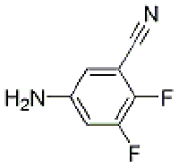 MC92555 Benzonitrile, 5-aMino-2,3-difluoro- 1247885-41-1 5-氨基-2,3-二氟苯甲腈