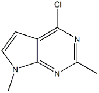MC39310  4-chloro-2,7-diMethyl-7H-pyrrolo[2,3-d]pyriMidine  [78756-80-6]