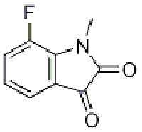 MC77579 7-fluoro-1-Methyl-1H-Indole-2,3-dione 875003-43-3 7-氟-1-甲基靛红