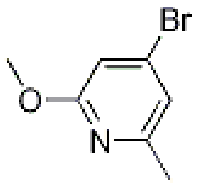 MC79680 4-BROMO-2-METHOXY-6-METHYLPYRIDINE 1083169-00-9 4-溴-2-甲氧基-6-甲基吡啶