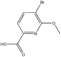MC92182 5-Bromo-6-methoxypyridine-2-carboxylic acid 1214334-70-9 5-溴-6-甲氧基吡啶甲酸