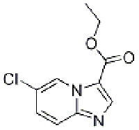 MC92710 IMidazo[1,2-a]pyridine-3-carboxylic acid, 6-chloro-, ethyl ester 1260797-60-1 6-氯咪唑并[1,2-A]吡啶-3-羧酸乙酯