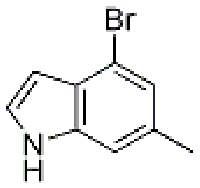 MC77857 1H-Indole, 4-broMo-6-Methyl- 885520-48-9 4-溴-6-甲基-1H-吲哚