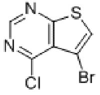 MC76673 5-bromo-4-chlorothieno[2,3-d]pyrimidine 814918-95-1 5-溴-4-氯噻吩并[2,3-D]嘧啶