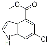 MC90918 1H-Indole-4-carboxylic acid, 6-chloro-, Methyl ester 1082040-57-0 6-氯-1H-吲哚-4-甲酸甲酯