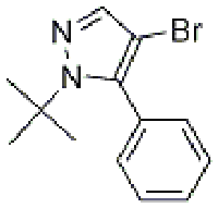 MC92809 4-broMo-1-tert-butyl-5-phenyl-1H-pyrazole 1269291-10-2 1 -叔丁基-4-溴- 5 -苯基- 1H -吡唑