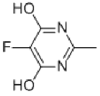 MC94643 4(1H)-Pyrimidinone, 5-fluoro-6-hydroxy-2-methyl- (9CI) 1598-63-6 5-氟-2-甲基-4,6-二羟基嘧啶