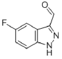 MC72640 5-FLUORO-1H-INDAZOLE-3-CARBALDEHYDE 485841-48-3 5-氟-1H-吲唑-3-甲醛