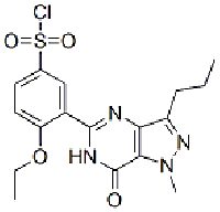 MC93705 5-(5-Chlorosulfonyl-2-ethoxyphenyl)-1-methyl-3-propyl-1,6-dihydro-7H-pyrazolo[4,3-d]pyrimidin-7-one 139756-22-2 3-(6,7-二氢-1-甲基-7-氧代-3-丙基-1H-吡唑O-(4-3-D)-嘧啶-5