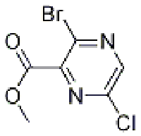 MC93280 Methyl 3-broMo-6-chloropyrazine-2-carboxylate 13457-28-8 3-溴-6-氯吡嗪-2-羧酸甲酯